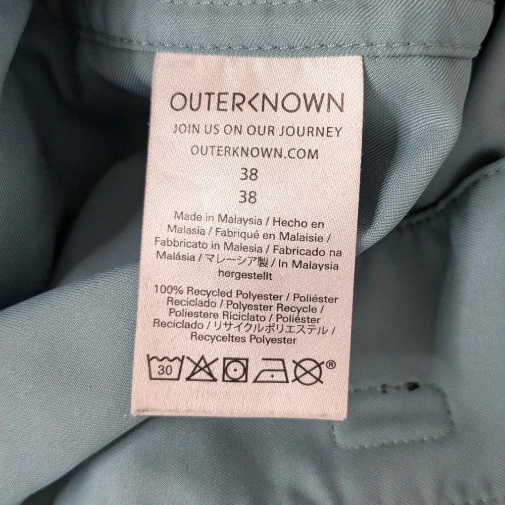 Outerknown Apex Board Shorts Men's 38‎ Blue Gray Kelly Slater Swim Trunks 8.5